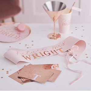 Ginger Ray Kip partij aanpasbare papier decoratieve sjerp bruiloft bruiloft