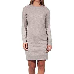 VERO MODA Gebreide damesjurk VMDoffy gebreide mini-jurk, Sepia inkt/details: melange, XXL