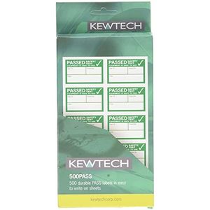 Kewtech Pass etiketten 500 stuks