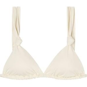 Women'Secret Tropique Bikinitop voor dames, Ivoor, 85B