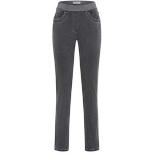 Raphaela by Brax Dames Pamina Thermo Denim Slim Klassieke Broek, 06 grijs, 27W / 32L