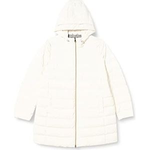 Geox Women's W MYLUSE Down Coat, Cloud White, 50
