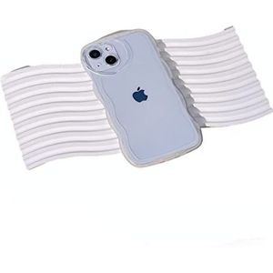 Telefoonhoes gegolfd lensbescherming voor camera in hartvorm, transparant, zacht voor iPhone 12 PRO MAX