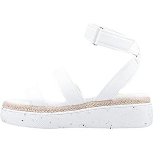 Rocket Dog Franky sandalen met enkelbandjes voor dames, Wit, 40 EU