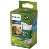 Philips Ultra Efficient LED spot - 50W - GU10 - Warmwit licht - Dimbaar
