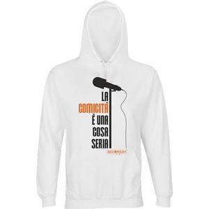 BeComedy Sweatshirt Hoodie Microfoon Sweatshirt met capuchon Unisex - Volwassenen (1 stuk)