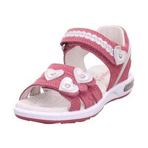 Superfit Emily Sandalen voor meisjes, Roze Zilver 5500, 26 EU
