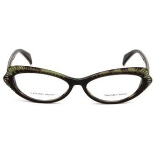 Alexander Mcqueen Vrouwen Voorschrift Oogkleding Frame Bruin bruin