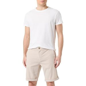 SELETED HOMME Slhslim-Luton Flex Shorts Noos, Pure Cashmere/Detail: w. Oatmeal, M