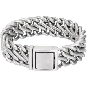 iXXXi Men Roestvrij stalen Heren armband Greece Zilver Mat | 22cm