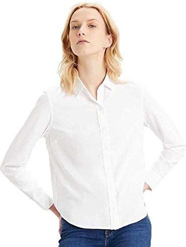 Levi's - Femme New Classic Fit Bw - Overhemd - Ton-sur-ton geborduurd logo