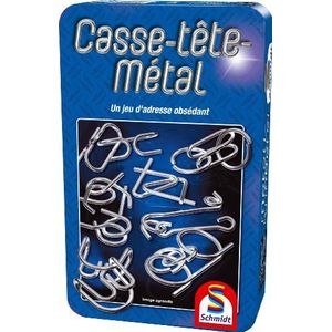 Schmidt - 88506 – gezelschapsspel – metalen puzzel