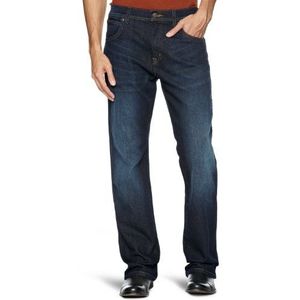 Wrangler Heren Roxboro Gebruikte Stone Wash Jeans