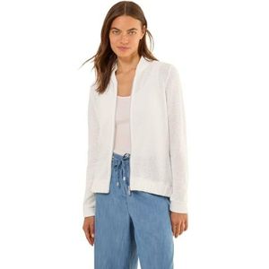 Cecil Gebreide damesjas, Vanilla White, XS