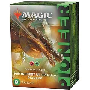 Magic The Gathering Challenger Deck Pioneer Edition 2022 Gruul vertrappen (rood-groen - Franse versie) D2212101 meerkleurig