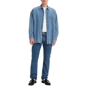 Levi's 501® Original Fit Big & Tall heren Jeans, Medium Indigo Worn, 46W / 32L