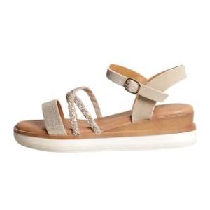 MTNG 54477, damessandalen, platina, maat 37, Platina, 37 EU