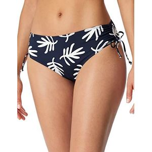 Schiesser Bikinibroekje voor dames, Midi bikini-onderstukken, Donkerblauw-gem., XS