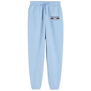 Redskins Joggingbroek en chino's, sport, nauwsluitend, casual, kinderkleding, jongens, meisjes, winter, warm, model TR RS4046, hemelsblauw, 16 jaar, Turkoois, 16 ans