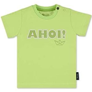 Sterntaler Ahoi T-shirt met korte mouwen voor babyjongens, lichtgroen, 62 cm