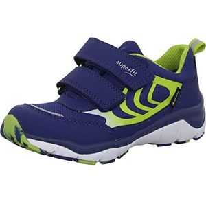 Superfit Sport5 sneakers voor jongens, blauw lichtgroen 8000, 23 EU