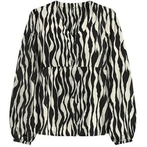 Onlnova Life Elite L/S Ebba Top, zwart, XS