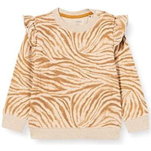Noppies Baby Baby meisjes G Sweater Ls Seabrook AOP trui, Sand Melange - P713, 62 cm
