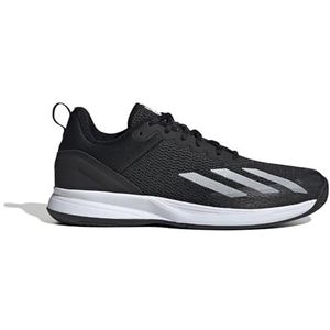 adidas Courtflash Speed Sneaker voor heren, Donkergrijs Heather Dgh Effen Grijs, 39 1/3 EU