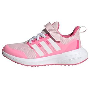 adidas Fortarun 2.0 Sneaker voor kinderen, uniseks, Helder Roze Ftwr Wit Bliss Roze, 3.5 UK Child