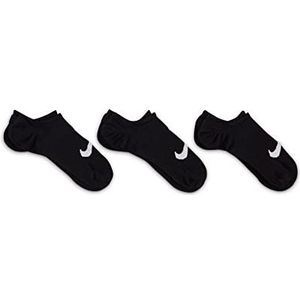 Nike SX5277-011 Everyday Plus Lichtgewicht Sokken Dames Zwart/Wit Maat XL