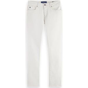 Scotch & Soda Ralston-regular slim fit jeans voor heren, cool white, 29W / 34L