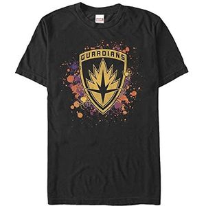 Marvel GOTG Classic - Galaxy InkBadge Unisex Crew neck T-Shirt Black S