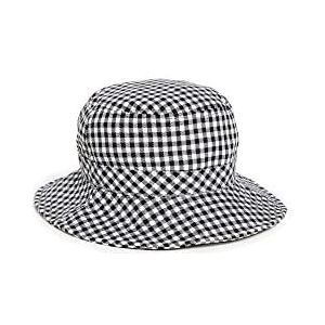 BRIXTON Petra opvouwbare emmer voor dames Hatpetra petra Sombrero De Cubo Plegable Hat, schwarzer Gingham, XS/S