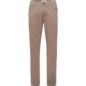 BRAX Marathon Cooper Fancy Broek voor heren, plat geweven,Brown (Beige 54),34W x 30L