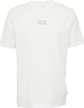 T-shirt - Ivoor - Basique - Met Ronde Hals - Korte Mouwen - Met Afbeelding Op Voorzijde