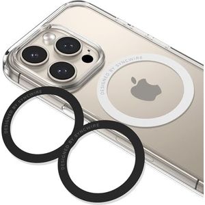 Syncwire 3 stuks magnetische ringstickers, compatibel met MagSafe Ring, magnetische draadloze oplader, universeel, bijgewerkte magnetische sticker voor alle smartphones