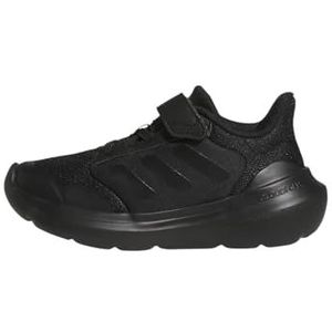 adidas Tensaur Run 2.0 schoenen voor kinderen, lage schoenen zonder voetbal, Core Black/Core Black/Core Black, maat 35, Zwart (Core Black), 35 EU