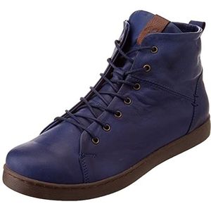 Andrea Conti Damessneakers, astralblauw/mokka, 42 EU