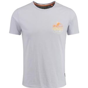 KEYLARGO Heren T-shirts MT Sound Round, Ice Blue (1221), M