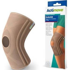 X-Large Actimove EVERYDAY ONDERSTEUNT Knieondersteuning, Open Patella met vier verblijven