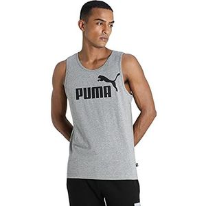 PUMA Herren Tanktop ESS Tank, Medium Gray Heather, XXL, 586670