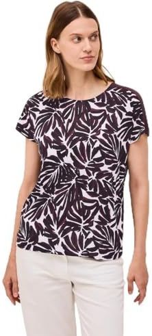 Shirt met print met details, Mulberry Red, L