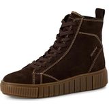 Tamaris - Veterlaarsjes - Bruin - Leer - Met Plateau