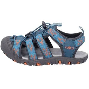 CMP Kids Sahiph Hiking Sport Sandal, Deep Lake-Antracite, 34 EU, Deep Lake Antraciet, 34 EU