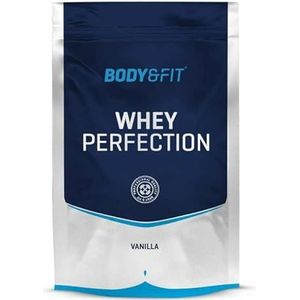 Body & Fit Whey Perfection (milkshake met aardbeien en banaan, 896 gram)