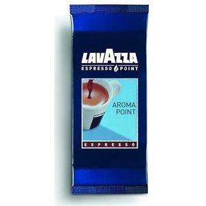 Lavazza, Espresso Point Aroma Point, 100 koffiecapsules, ideaal voor een volle en evenwichtige espresso, met zoete en intense smaak, Arabisch en robuust, medium roostering, 50 verpakkingen met elk 2