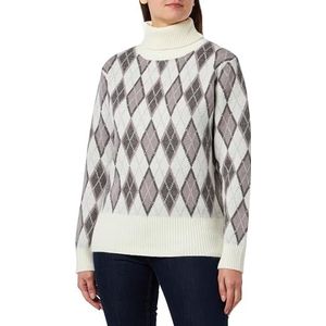 UCY Dames gebreide trui 12419420-UC01, wolwit meerkleurig, M/L, wolwit, meerkleurig, M/L