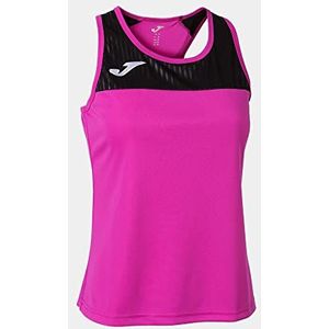 Joma - Montreal - Damesshirt - Neonroze/Zwart