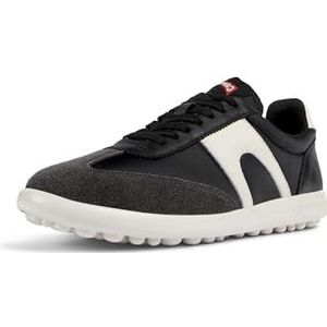 Camper - Pelotas Fiesta - Nette Schoenen - Wit/Rood - Textiel/Leren