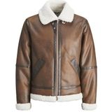 JACK&JONES JORCOLE Aviator Jas, Chocolate Brown, XXL, chocolate brown, XXL